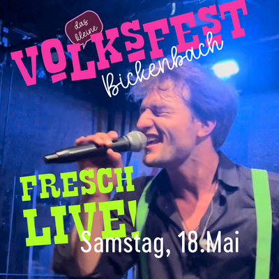 Save the date: 18./19.5. Das kleine Volksfest